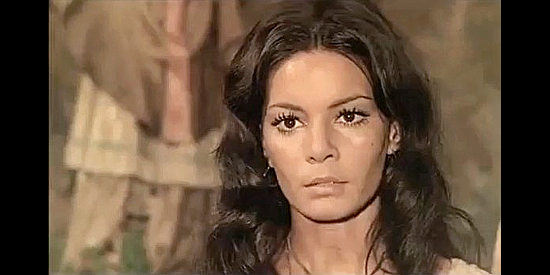 Tania Alvarado as Maria, a villager willing to help Trash and Paco in Too Much Gold for One Gringo (1972)