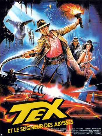 Tex and the Lord of the Deep (1985) poster