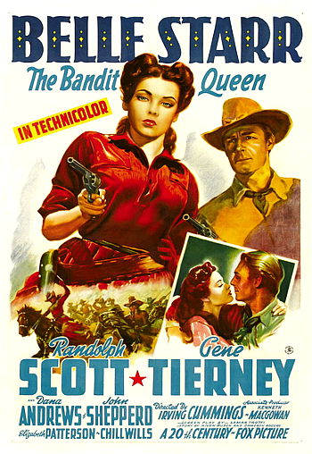 Belle Starr (1941) poster