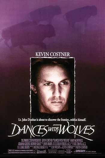 Dances With Wolves (1990) poster