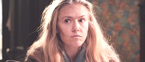 Dominique Swain as Gretchen, a member of the Royce gang in Eminence Hill (2019)