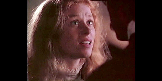 Fay Masterson as Miranda Young, Utley's young and well-connected lover in Avenging Angel (1995)