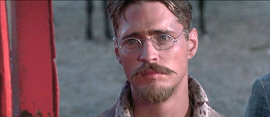 Jason Priestley as Billy Breckinridge, Behan's deputy in Tombstone (1993)