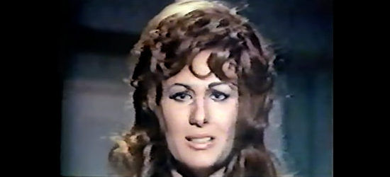 Rossella Bergamonti as Rosie, one of the saloon girls in A Gunman Called Dakota (1972)