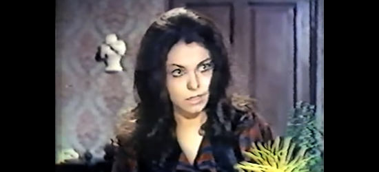Tamara Baroni as Elisa, the sheriff's daughter, in A Gunman Called Dakota (1972)