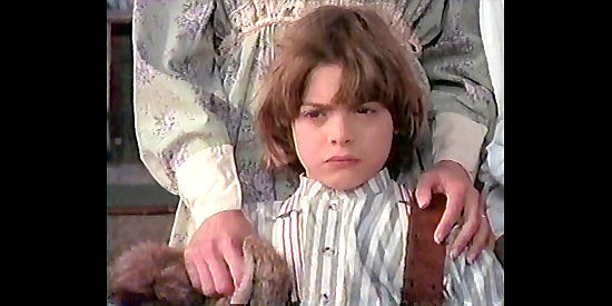 Andrew Lawrence as Jamie Frye, the aspiring magician in Brothers of the Frontier (1996)