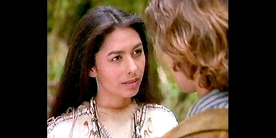 Carmen Moore as Chewlynndit, promising Ethan they'll someday meet again in Brothers of the Frontier (1996)