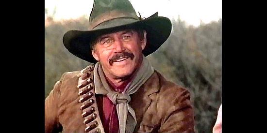 Geoffrey Lewis as Bodine, a scalphunter with his eyes on another $100 in Gunsmoke, The Last Apache (1990)