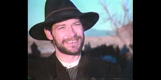 James Remar as Frank Weir, the outlaw who takes the life of Zack's brother in Brotherhood of the Gun (1991)