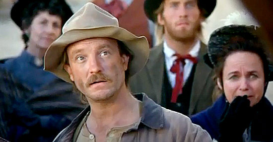 Jim Beaver as Spivey Trick, a townsman urging someone to trail El Diablo in El Diablo (1990)