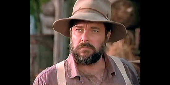 Jonathan Frakes as Ben Frye, eager for land he can call his own in Brothers of the Frontier (1996)