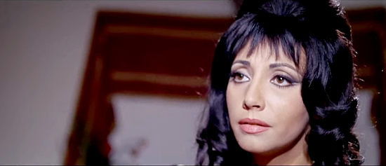 Marisa Traversi as Perla, Don Juan De Leyra's scorned mistress in Quintana (1969)