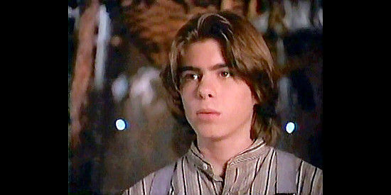 Matthew Lawrence as Aaron Frye, the aspiring doctor in the Frye family in Brothers of the Frontier (1996)