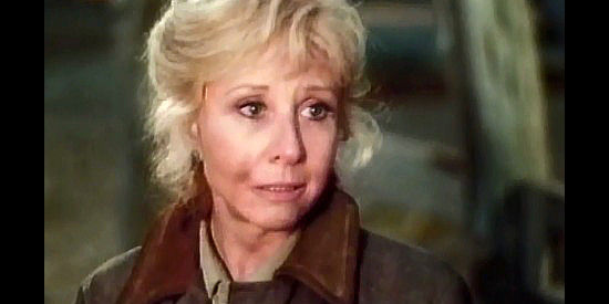 Michael Learned as Mike Yardner, concerned about the welfare of a kidnapped daughter in Gunsmoke, The Last Apache (1990)