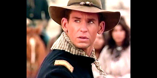 Peter Murnik as Lt. Davis. at an Apache treaty signing in Gunsmoke, The Last Apache (1990)