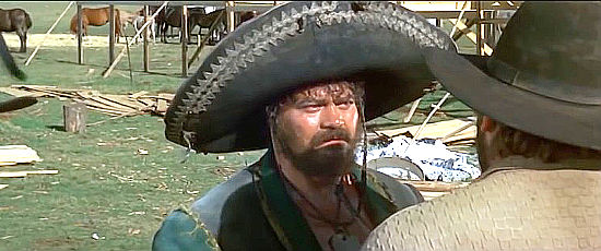 Remo Capitani as Mezcal, leader of the Mexican bandits in They Call Me Trinity (1970)