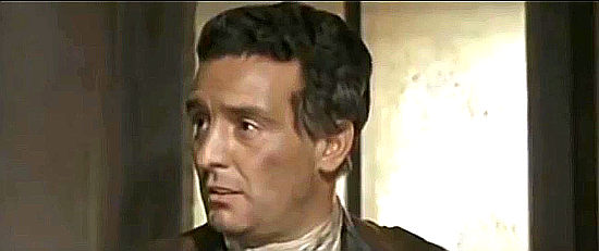 Remo de Angelis as Michael, the drunk turned deputy in Ranch of the Ruthless (1965)