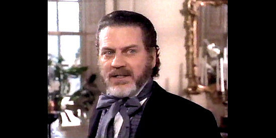 Robert Foxworth as Henry Doyle, arguing with Andrew Jackson yet again in For Love and Glory (1993)