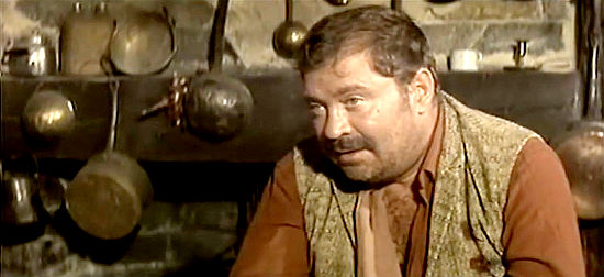 Roberto Camardiel as Pedro, the settler with a sick pig in Dollars for a Fast Gun (1966)