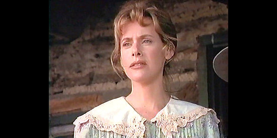 Sandra Nelson as Sarah Frye, a woman about to move her family West in Brothers of the Frontier (1996)