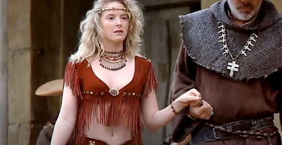 Sarah Trigger as Nettie Tuleen, transformed into El Diablo's woman in El Diablo (1990)