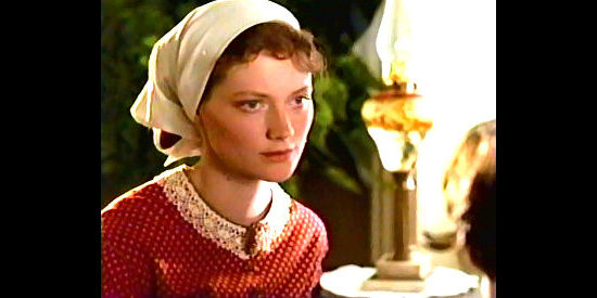 Sophie Ward as Shannon O'Neil, the Baltimore girl in love with Virginian Shelby Peyton in Class of '61 (1993)