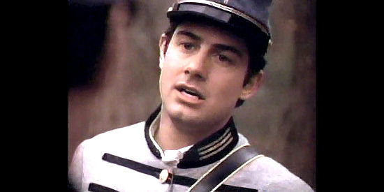 Zach Galligan as Thomas Doyle, Andrew Jackson's by-the-book brother in For Love and Glory (1993)
