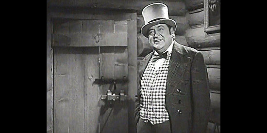 Edward Arnold as Mayor Mahoney, about to encounter trouble in Big Jack (1949)
