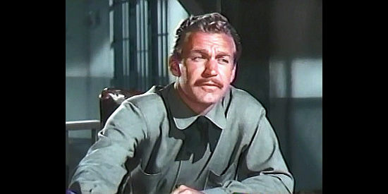 Forrest Tucker as Henry McIntyre, a sheriff under fire in Brimstone (1949)