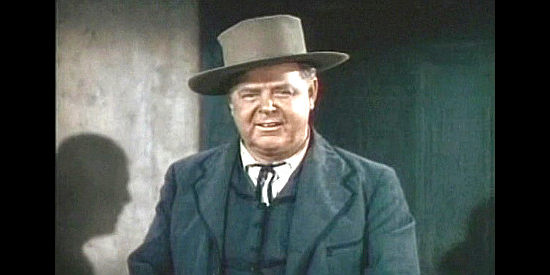 Gene Lockhard as Dan Hickey, the man behind all the trouble in Billy the Kid (1941)