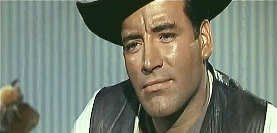 George Martin as Joe Dexter, arriving in Golden Hill and finding two damsels in distress in Joe Dexter (1965)