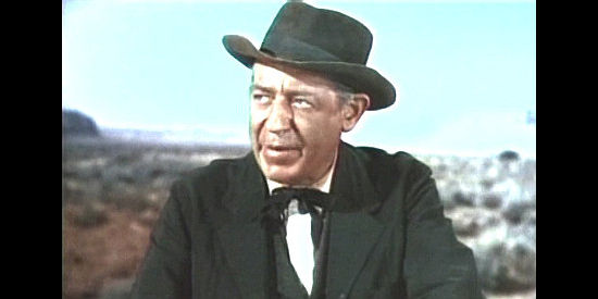 Henry O'Neil as Tim Ward, a newspaper editor out to expose Dan Hickey's dirty dealing in Billy the Kid (1941)