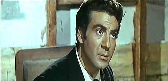 Ramond Corroto as Otto Greer, Julia Brooks' mining engineer in Joe Dexter (1965)