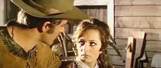 The young woman who breaks off her relationship with Joe Dakota because he can't offer a secure future in SHoot Joe and Shoot Again (1971)