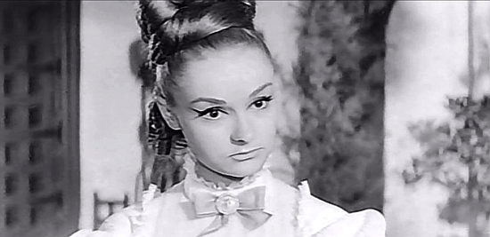 Marta Reves as Ines Saltierra, the young beauty who falls for Jose Mendoza in The Jaguar (1963)