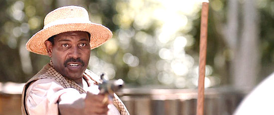 Mykelti Williamson as Truesdale, a slave who wouldn't mind collecting a bounty in Emperor (2020)