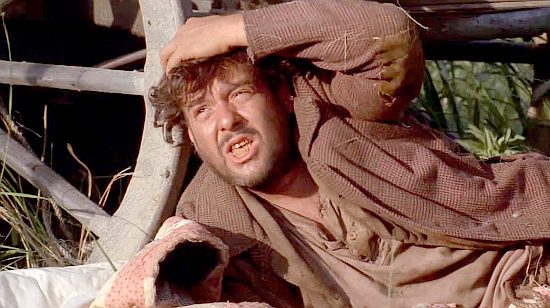 Robert Pastorelli as Timmons, the freighter who takes Dunbar to his new post in Dances with Wolves (1990)
