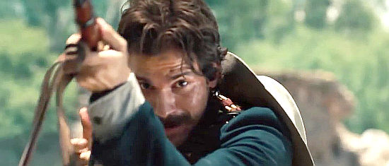 Santiago Cabrera as Father Vega, the fighting priest in For Greater Glory (2012)