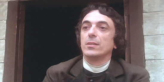 Adolfo Lastretti as The Rev. Sullivan, who comes to the aid of Stubby and Bunny in Four of the Apocalypse (1975)