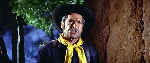 Gustavo De Nardo as Sgt. Warwick in "Road to Fort Alamo" (1964)