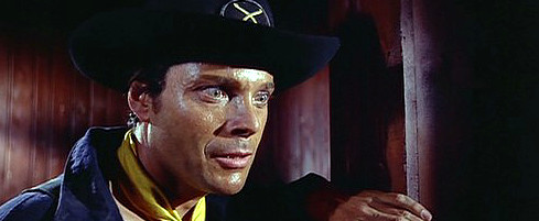 Michel Lemoine as Carson in "Road to Fort Alamo" (1964)