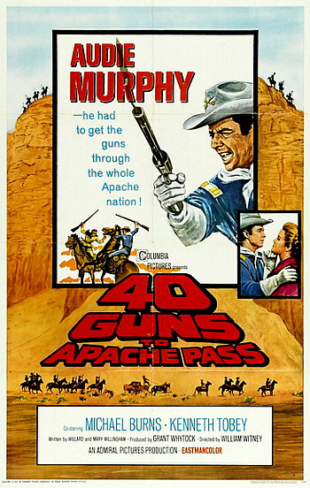 40 Guns to Apache Pass (1967) poster