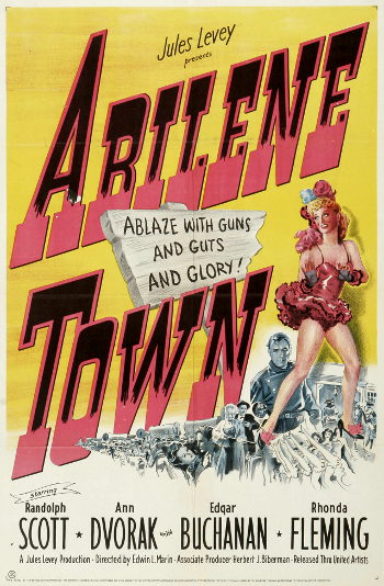 Abilene Town (1946) poster