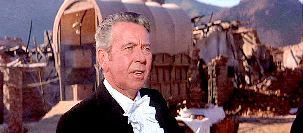 Alexander Knox as Sen. Henry Clarke, part of the hunting expedition in Shalako (1968)