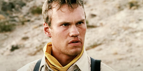 Alvin Cowan as Capt. Bugle, trying to rescue a damsel in distress and prevent an Indian war in Cowboys and Indians (2011)