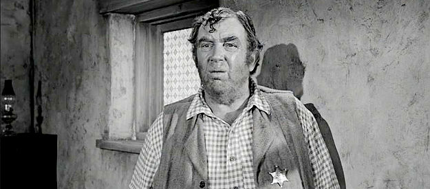 Andy Devine as Lince Appleyard, the rather meek sheriff of Shinbone in The Man Who Shot Liberty Valance (1962)