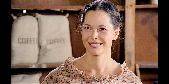 Angela Alvarado as Serena Sanchez, the Mexican girl who steals Bobby's heart in Lone Rider (2008)