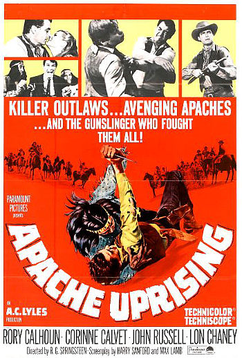 Apache Uprising (1966) poster