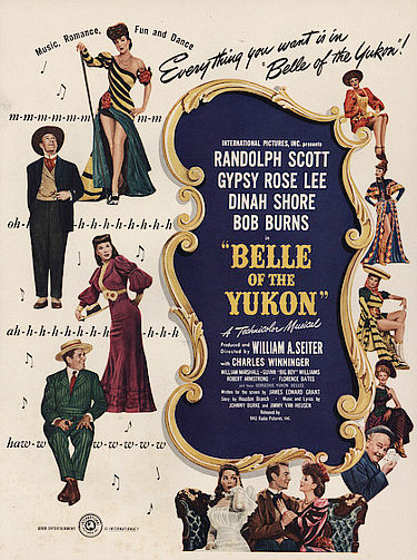 Belle of the Yukon (1944) poster