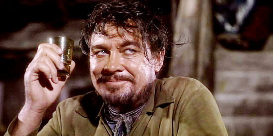 Ben Johnson as Ben Armory, a small-time bandit meeting Rio for the first time in One-Eyed Jacks (1963)